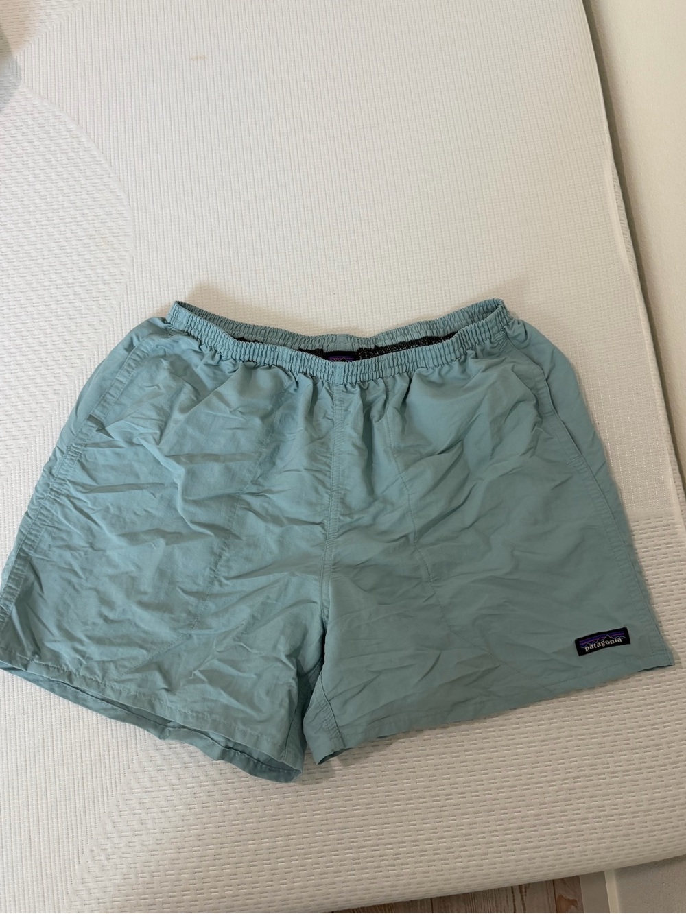 Patagonia Men’s Light Blue Volley Shorts